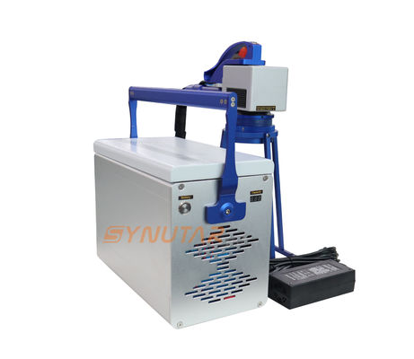 Metal Taşınabilir El Laser Markeri 100W Lazer El Fiber İşaret Makinesi