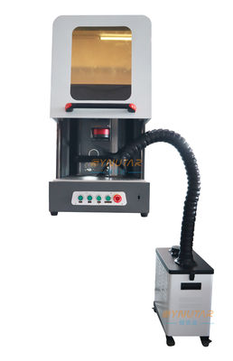 Yüksek Güçlü 3D Lazer İşaretleme Makinesi 100W Eğri Yüzeyleri Derinden Kaydırmak İçin