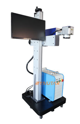 Yüksek hassasiyetli uçan lazer işaretleme makinesi 10W Endüstriyel lazer kazıcı