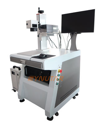 Plastik UV Lazer İşaretleme Makinesi Stand Tipi 5w Lazer Gravör