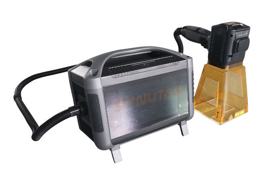 Kesinlik Lifi Lazer Metal İşaretleme Makinesi 20Khz-100Khz El Laser Gravör