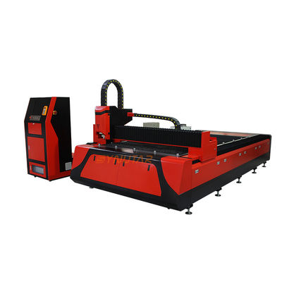 Tek Masa Metal Fiber Lazer Kesicisi 4KW / 6KW Lazer Kesme Makinesi