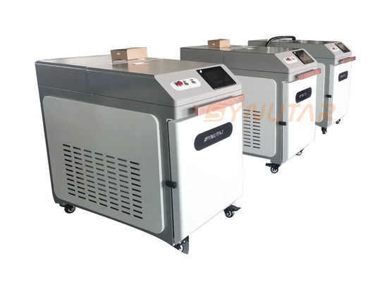 380V optik fiber lazer kaynak ve kesme makinesi 3000W Güç