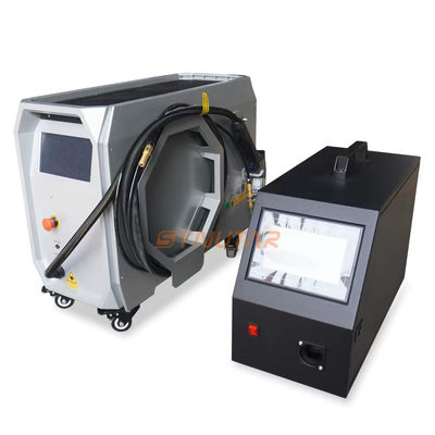 Küçük Taşınabilir El Laser kaynak makinesi 800W/1200W Hava soğutma sistemi ile