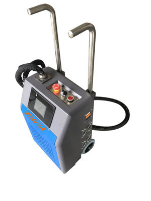 Taşınabilir Pas Çıkarma Lazer Metal Temizleme Makinesi 100W Elde Taşınabilir Tipi