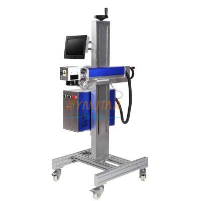 Özel QR Kodu Lazer İşaretleme Makinesi 30W Co2 Lazer Yazıcı Otomatik