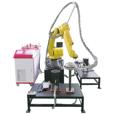 Akıllı Robotik Kollu 4000W / 6000W Otomatik Lazer Kaynak Makinesi