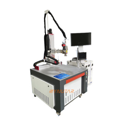 Tamamen Otomatik Donanım Paslanmaz Çelik Metal Platformu Fiber Lazer kaynak makinesi