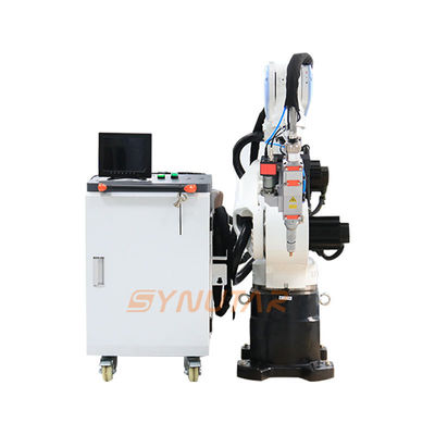 Altı eksenli robot manipülatörü Lityum pil/ konteyner/ fırın/ otomotiv parçaları lazer kaynak makinesi