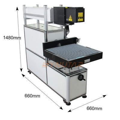AC220V 50Hz 10A CO2 Lazer İşlem Çevresinde 0-45C Sıcaklık için İşlem Makinesi