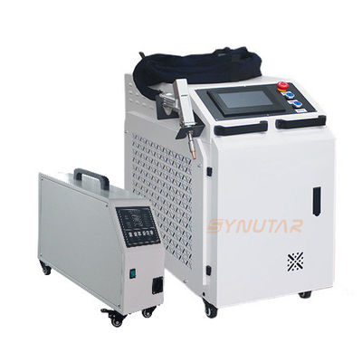 220V/50Hz 1064nm Fiber Laser kaynak makinesi Elde tutulan M2&lt;1.2 Hassas temizlik için su soğutması