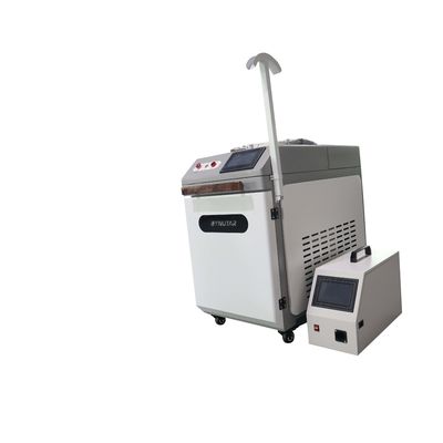 Su Soğutma El Laser Temizleme Makinesi 1-20KHz Darbe Frekansı 0-40C Sıcaklık
