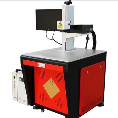 Yüksek Hızlı UV Lazer Gravür Makinesi 20W, ince işaretleme hassasiyeti ve değişken işaretleme derinliği ile