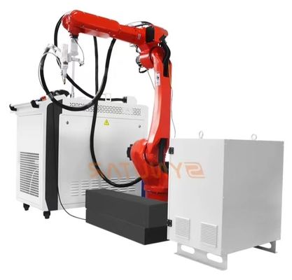 Büyük Alan Precision Fiber Laser Otomatik Kaynak Güvenlik Sistemiyle Kolay Bakım