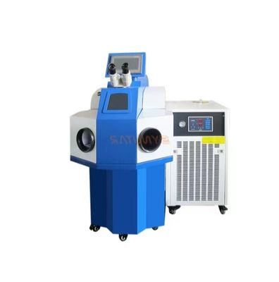Suyla soğutulmuş mücevher lazer kaynak makinesi 1-50Hz Puls Frekansı ve 0.2-2mm Nokta Diametresi ile