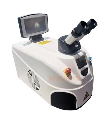 200W mücevher lazer kaynak makinesi 2-8m/min Hız 220V/50Hz Güç kaynağı