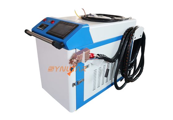 CE sertifikası için hava soğutmalı taşınabilir lif lazer 1064nm temizlik makinesi