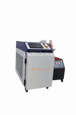 Taşınabilir El Lazeri Kaynak Makinesi 1500W Çıkış Gücü Hava Soğutucu Sistemi 1064nm Dalga Uzunluğu 0.5-5mm Kaynak