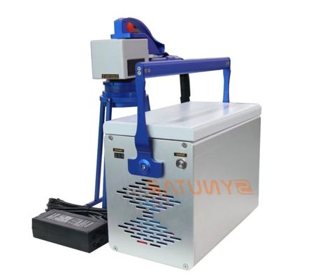 0.01mm çizgi ve 0.2mm karakter yüksekliği ile hassas fiber lazer işaretleme makinesi