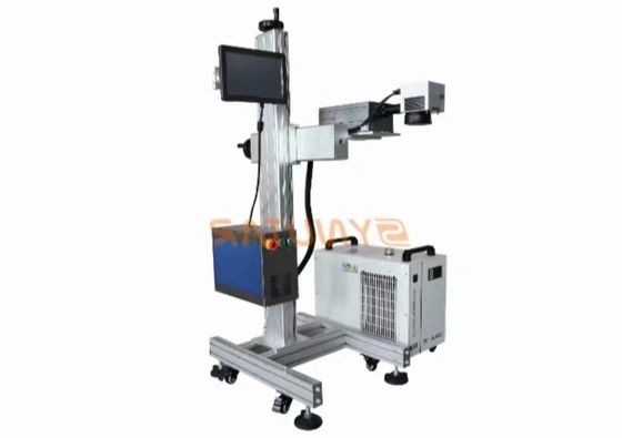 355nm Dalga Uzunluğu UV lazer işaretleme makinesi PC Kontrol Sistemi ve 0.15mm Asgari Karakter Boyutu