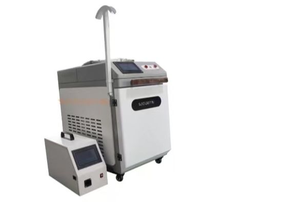 Endüstriyel 1KW 2KW Paslanmaz Çelik 20mm Derinlik Hava Soğutması için Lazer Kaynak Makinesi